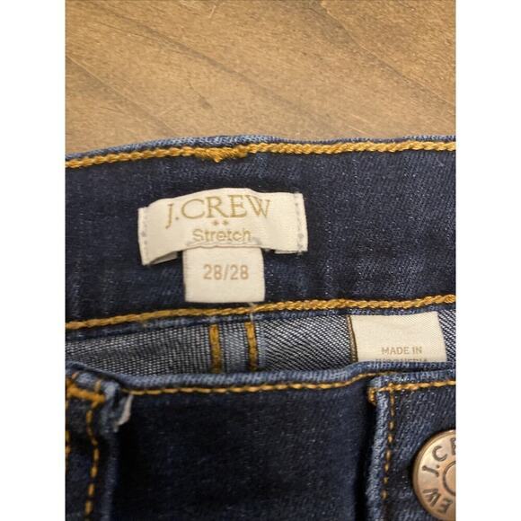 J Crew‎ Dark Wash Skinny Jeans Size 28 - Picture 2 of 5